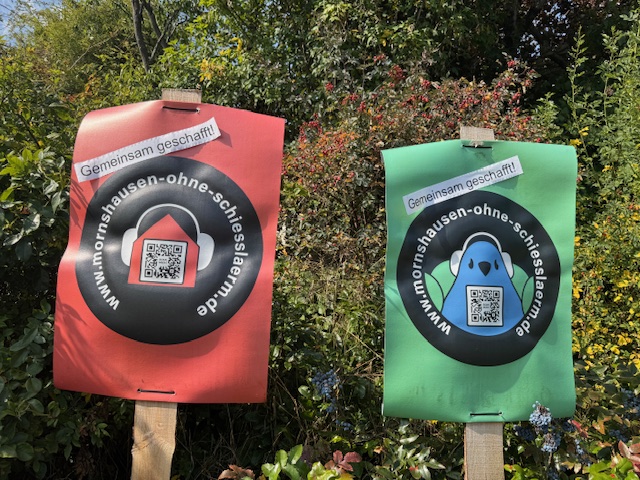 Der Bürgerprotest in Gladenbach-Mornshausen gegen die geplante Schießanlage der Jäger war erfolgreich.